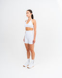 Freedom Marble Sports Bra White