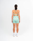 Freedom Marble Sports Bra Green