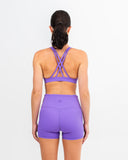 Freedom Perform High Neck Bra Electric Purple