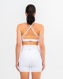 Freedom Marble Sports Bra White