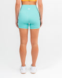 Impulse React High Waist Shorts Turquoise