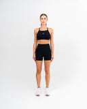 Impulse High Waist Shorts Black