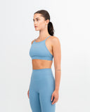 Impulse Hybrid Sports Bra Sky Blue