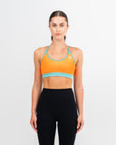 Impulse React Sports Bra Neon Orange