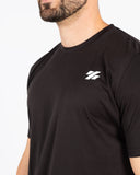 Rise T-Shirt Charcoal Black