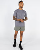 Rise Shorts - 5 Inch Khaki Green