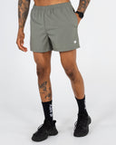 Rise Shorts - 5 Inch Khaki Green